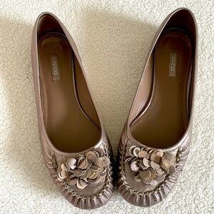 Ecco leather flats, size: 10 M
